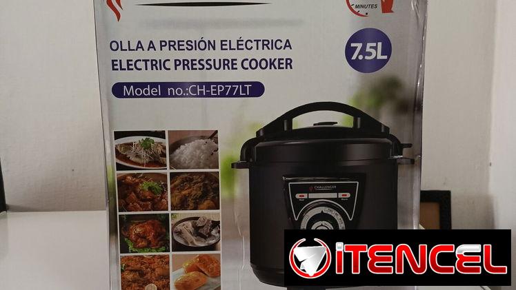 Olla de presión de 7.5 litros y 120 minutos