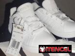 Tenis Adidas blancos unisex, #11 ( para niñ@s)