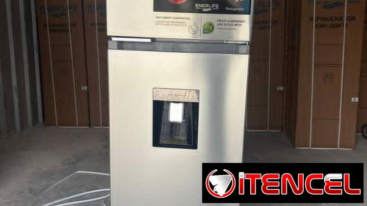 Refrigerador enerlife de 10.4 pies  Congelacion seca    495    usd con 🛻
