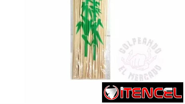 🍢 PALITOS PARA BROCHETAS DE BAMBÚ | 20cm y 30cm | 80-90u 800cup y 600cup 🚚 #PalitosBrochetas #Brochetas #Pinchos