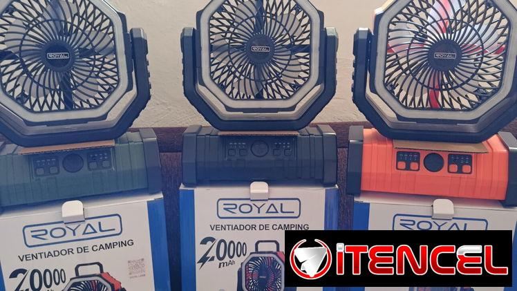 Ventiladores f6 20 mil amperes royal