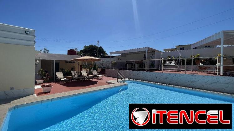 CASA EN GUANABO SIBARIMAR para 8 personas,piscina,plantas,garaje amplio,billar,3 cuartos,4 baños,internet 24/h,splic,et