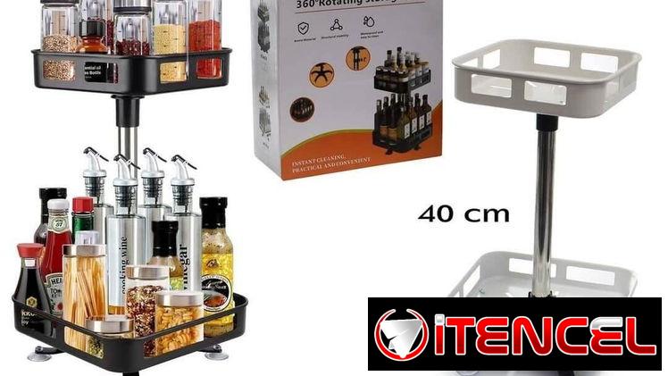 Organizadores multifuncionales metálicos y giratorios. El precio varía según el modelo. Mensajería disponible.