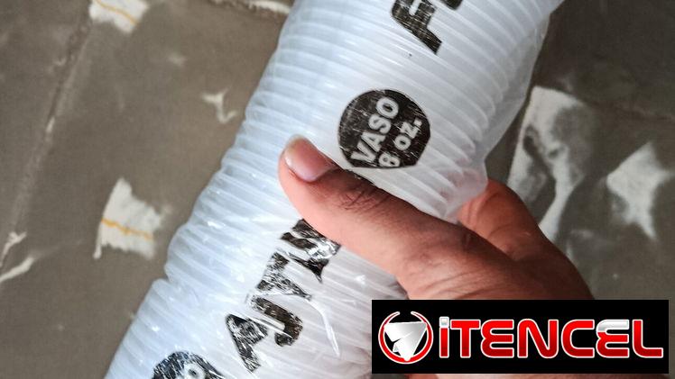 Vasos desechables sellados ✅