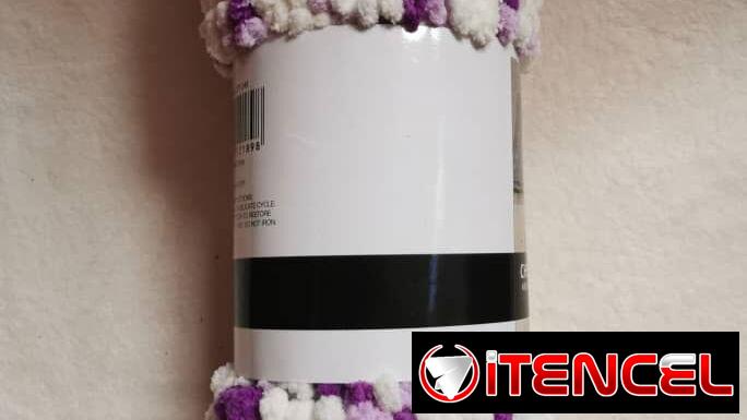 💜Alfombra de chenilla.  Material: microfibra, por debajo material antideslizante. – Medidas : 40cm de ancho x 60 cm de