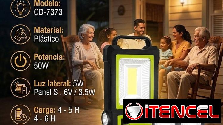 💡LAMPARA LED💡RECARGABLE MULTIFUNCIONAL. MENSAJERÍA CON FACTURA Y GARANTÍA. TL 54833699