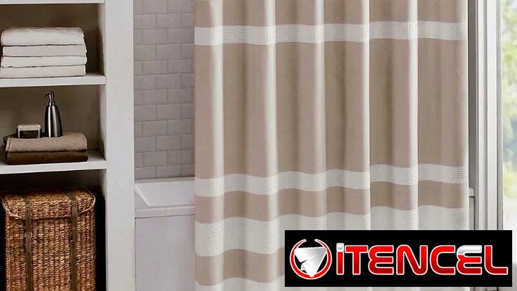 ✅ Cortinas de Baño de Tela Gruesa