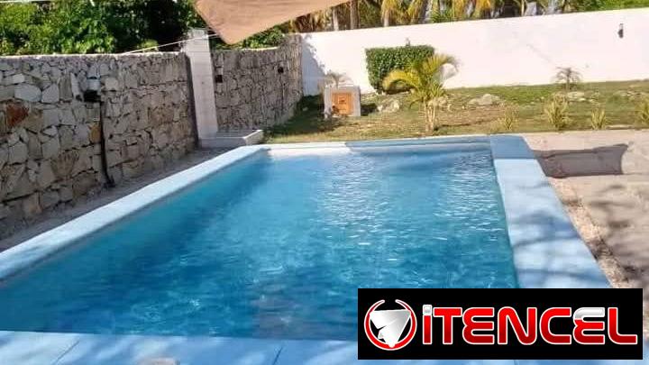 CASA EN Brisas del mar con piscina+53 52 46 36 51 🌴PLANTA ELÉCTRICA