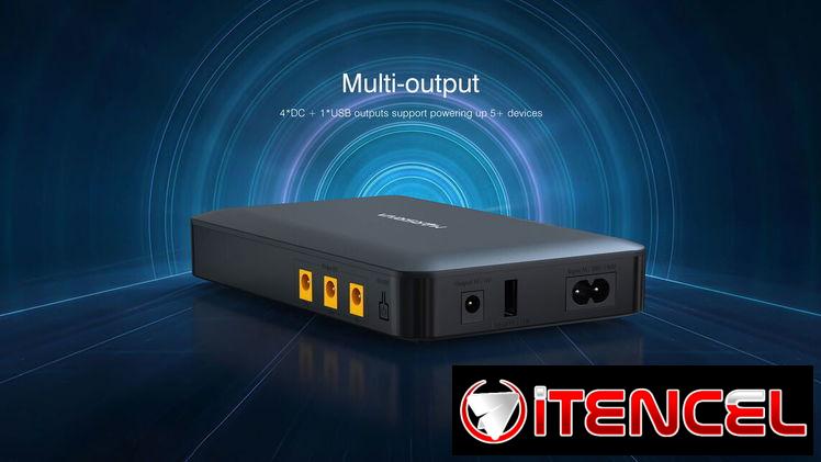 – MINI UPS 8000mAh – MODELO KP1 – CON 8 HORAS DE AUTONOMÍA – RESPALDO ENERGÉTICO PARA SU ROUTER –