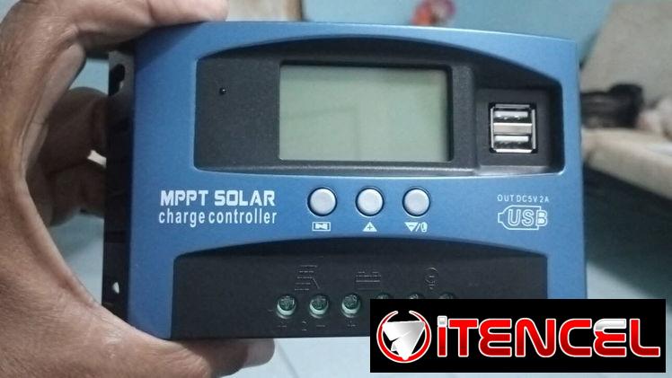 CONTROLADOR REGULADOR DE CARGA SOLAR PWM