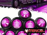 Universo LED con las mejores ofertas / Neblineros borde único 5 funciones / Tipo bala morados / Indicadores secuenciales