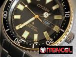 CITIZEN PROMASTER DIVER’S 200M AUTOMATICO (NY0125-83E) 41MM EN ACERO INOXIDABLE PLATEADO CON BISEL DORADO  58049738