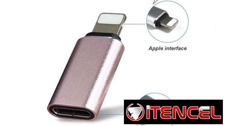 Adaptador tipo c Lightning