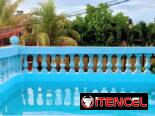 SE RENTA CASA DE 3 DORMITORIOS con PISCINA PEQUEña EN LA PLAYA DE GUANABO. 54026428 POR WHATSAPP