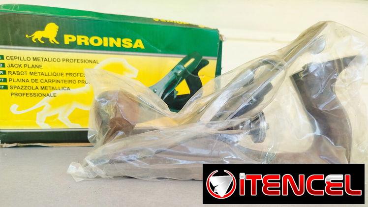 🪚✨ Cepillo Metálico Profesional PROINSA – Carpintería de precisión ✨🪚