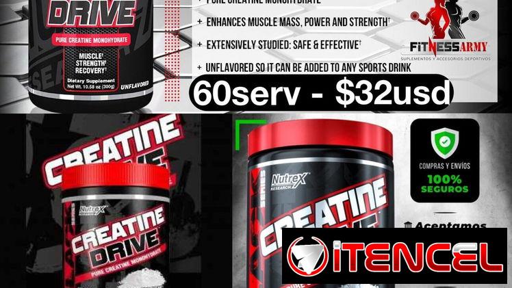 30usd Creatina de la NUTREX 56799461