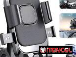 Soporte de teléfono . Casco, capa, bomba de aire. Accesorios de moto