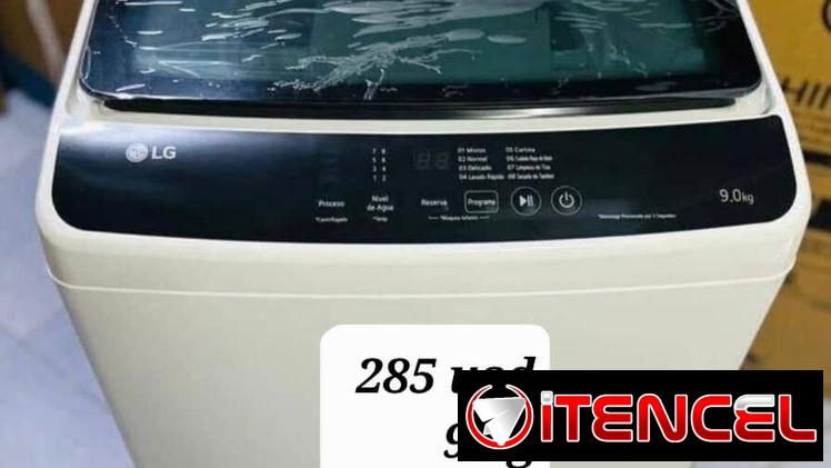 Lavadora automática lg 9 kg