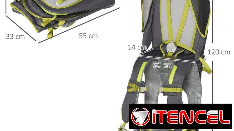 Mochila Portabebés Plegable