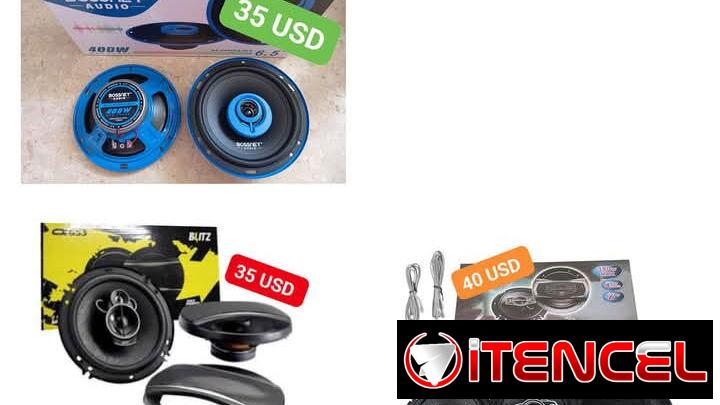 BOCINAS PARA MOTOS Y CARROS