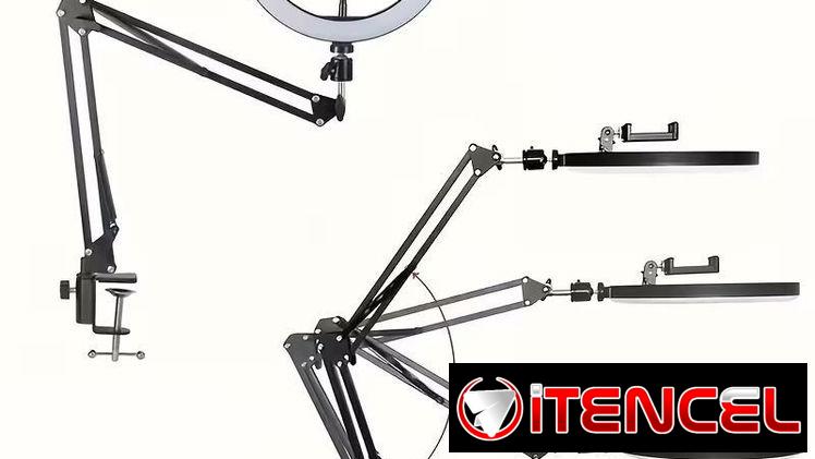 Anillo de Luz LED con Brazo Flexible y Soporte para Teléfono videojuegoshabana.com
