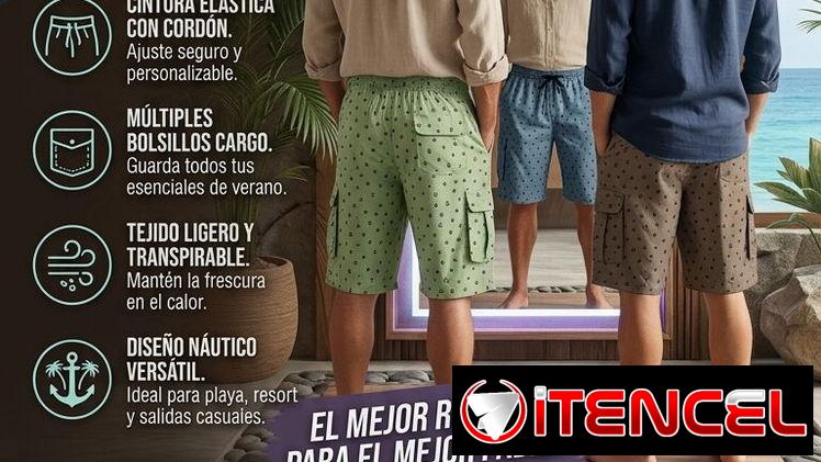 👔-Short Caballero-🚶‍♂️🌴😎 Precio: 2000