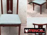 ⚜️ Juego de comedor electrón antiguo restaurado • Entrega incluida 🚛