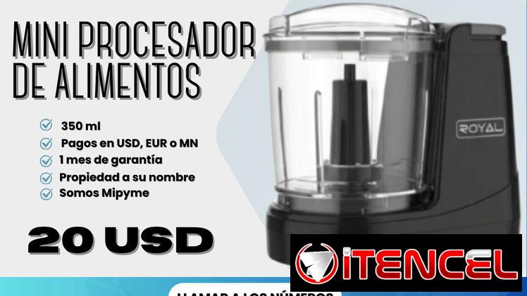 🔴 Mini procesador de alimentos ⭕ ROYAL  💲20 USD