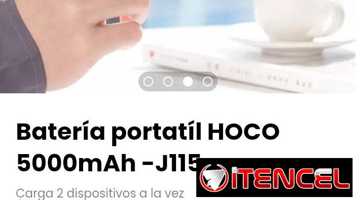 Batería portatíl HOCO 5000mAh -J115. Modelo: J115 Journey
