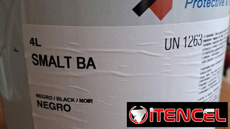 🌈PINTURA Esmalte Sintético   EUROQUÍMICA 4LTS  ⭐ROJO BERMELLON ⭐NEGRO
