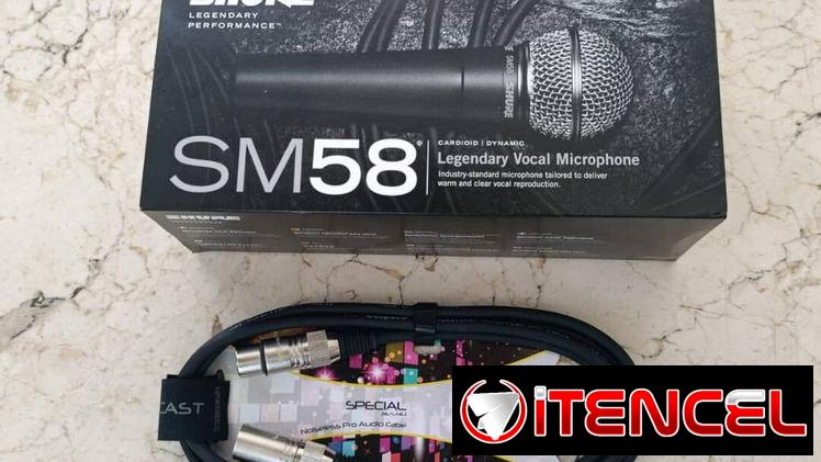 🎤  – Micrófono Vocal Profesional  SHURE SM58🎤
