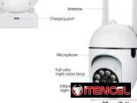📷🔐 CÁMARA DE SEGURIDAD WIFI PTZ 🔐📷 Interesados al 53998989 o 54981957