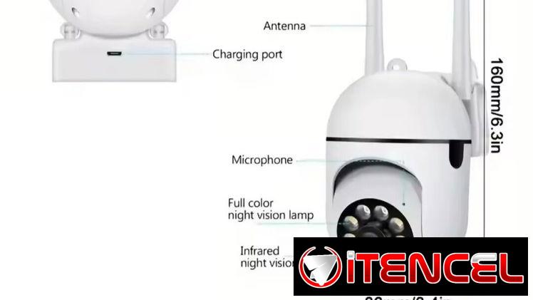📷🔐 CÁMARA DE SEGURIDAD WIFI PTZ 🔐📷 Interesados al 53998989 o 54981957