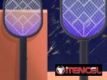 🦟​ RAQUETA MATAMOSQUITOS ELECTRICA 🦟​ FUNCION ESTATICA Y MANUAL 🦟​ EFECTIVA 🦟​5.887.23.60