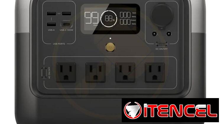 EcoFlow RIVER 2 Pro 800W 768Wh, 800W – Pico 1600W, Carga Rápida y Batería LiFePO Estación de Energía Portátil