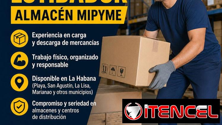 Busco empleo como Estibador en MIPYME👷 Experiencia en carga y descarga de mercancías 💪 Trabajo físico, organizado y re