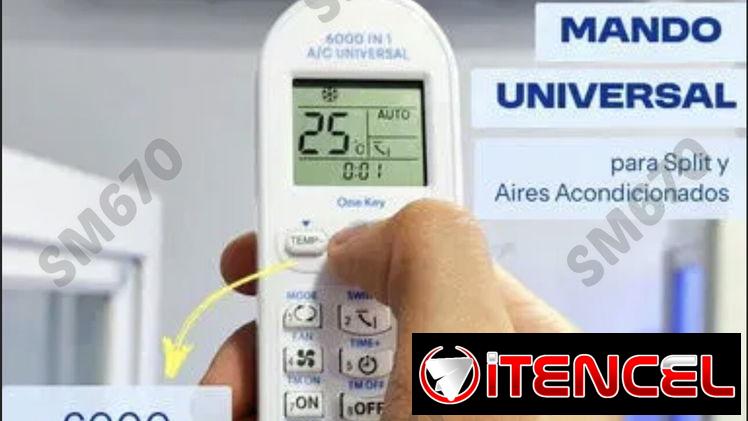 MANDO UNIVERSAL PARA SPLITS +6000 CÓDIGOS