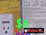 -Ventilador, lampara recargable y accesorios