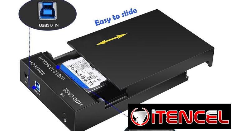 💾⚡ Base Dock Externa USB 3.0 a SATA – Hasta 16TB – ¡Nueva!