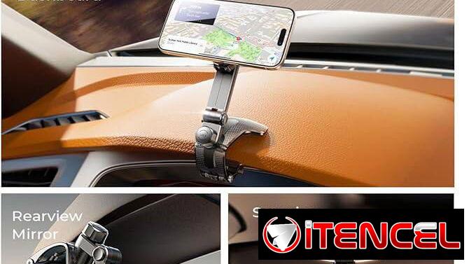 🚘📱 Soporte Magnético MagSafe para Auto – Dark Black 📱🚘