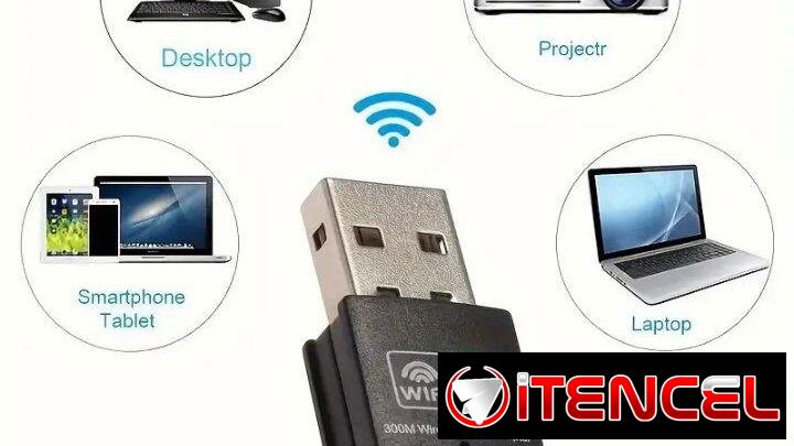 Adaptador WiFi USB de 300Mbps | Ofrece funcionalidad WiFi | Con garantía | videojuegoshabana.com