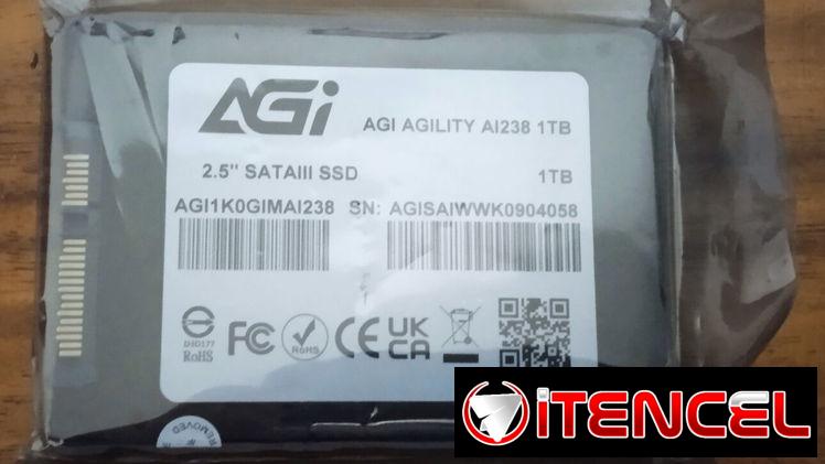 Disco Sólido (SSD) Agi 1Tb Nuevo en su Blíster #58684920