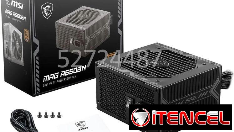 ✅✅52724487 – Fuente MSI MAG A550BN (550W/45,5A) 80+ Bronce✅✅