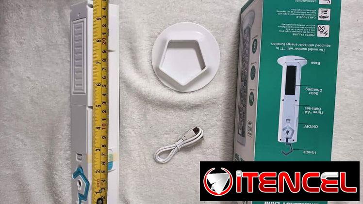 Lámpara LED recargable portátil de emergencia (CV)
