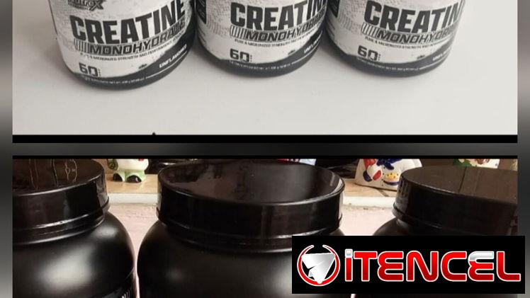 Creatina y whey protein // suplementos para el gym