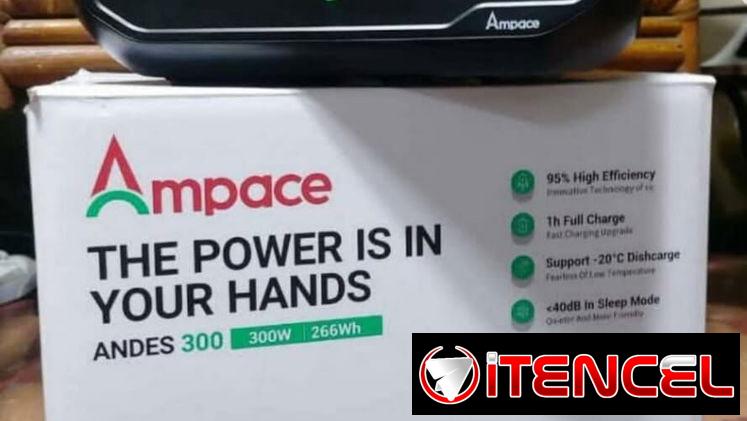 ✅AMPACE ANDES 300  266 WH 300W PICO 450W 240 USD