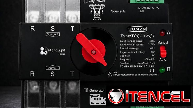 ​⚡ Transfer 125A – 220V – 3P