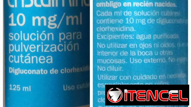 Vendo sprey antiséptico de heridas y quemaduras leves de la piel.