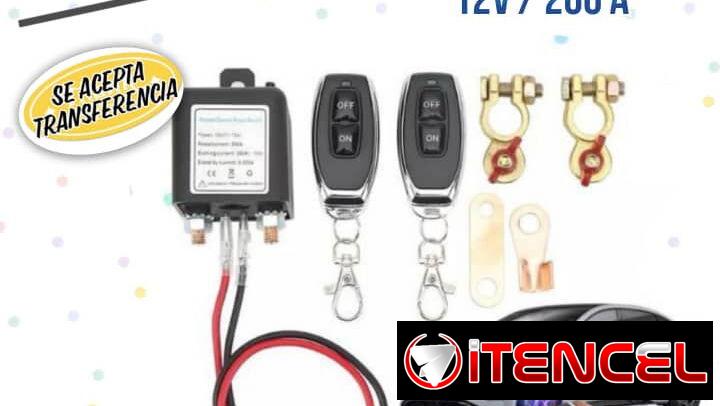 Interruptor de desconeccion de bateria de autos de 12v
