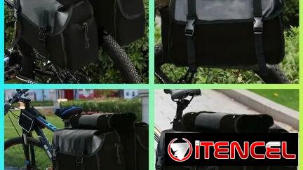 Para cargar en las motos y bicicletas, bolsas laterales en las fotos sus medidas nuevas en su estuche